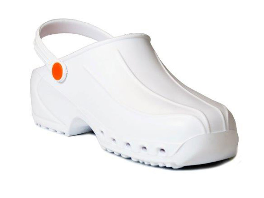 Ultra Lumina Clogs cu Straps - 41 - Alb - imagine produs - imagine 2