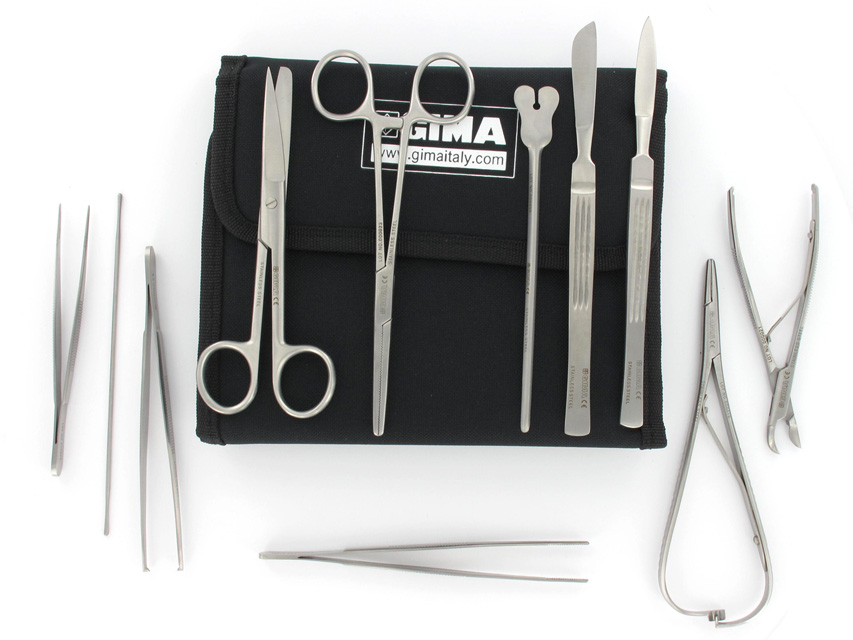 Trousse Suprema - Polyester Geanta 11 Instr. pentru clinici si unitati medicale