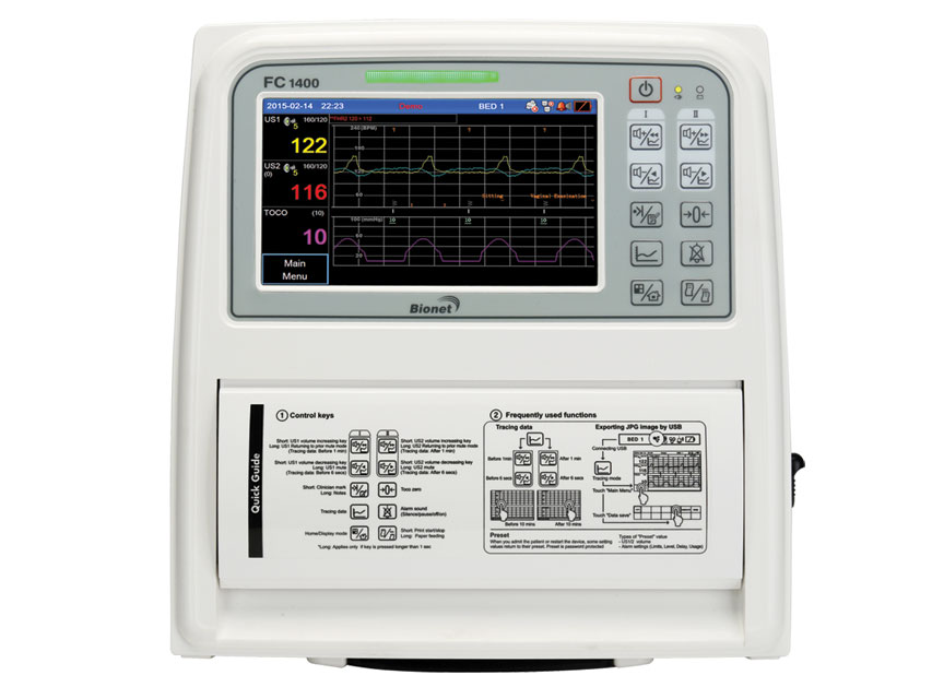 Monitor fetal FC1400 pentru sarcina unica - produs recomandat