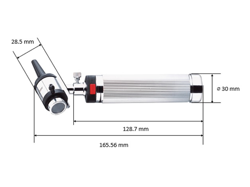 Uni® I Otoscope - Vacuum 2.7 V - C-handle - 2010 - imagine produs - imagine 2