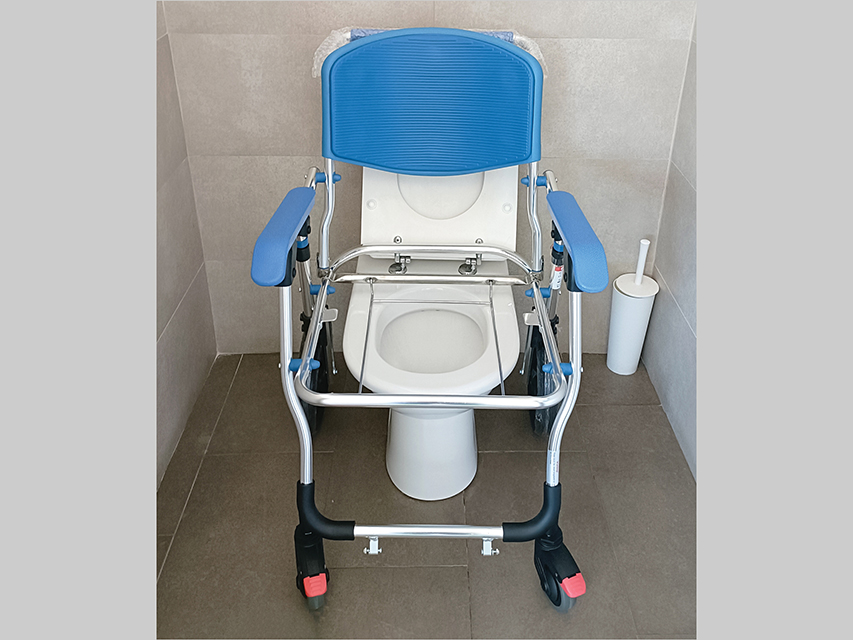 Folding Scaun Rulant cu Toaleta - imagine produs - imagine 8