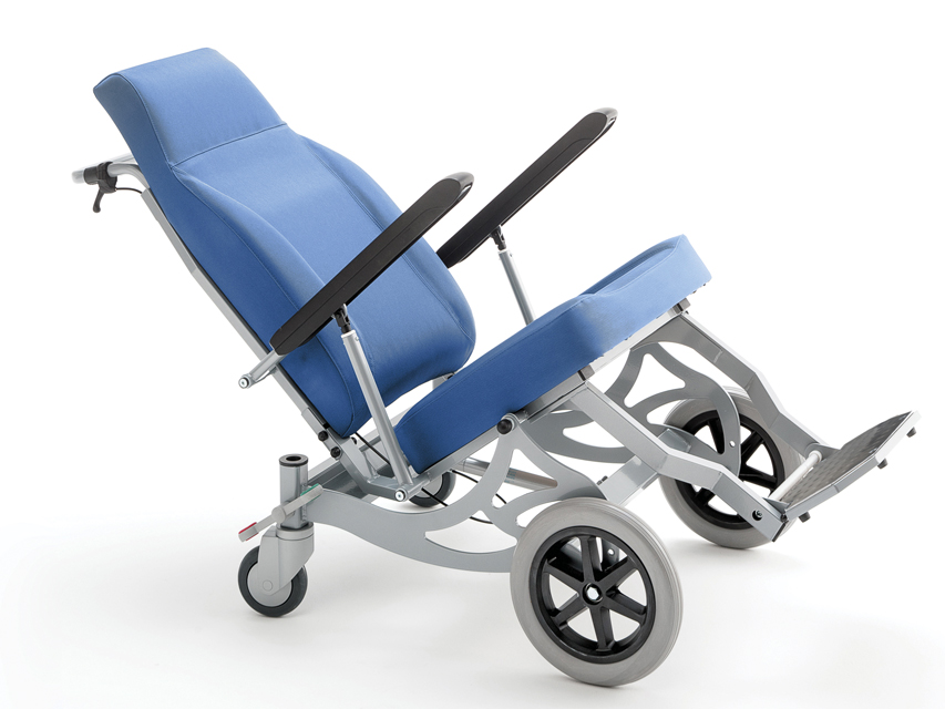 Ischia Pacient Transfer Scaun - Albastru - imagine produs - imagine 2