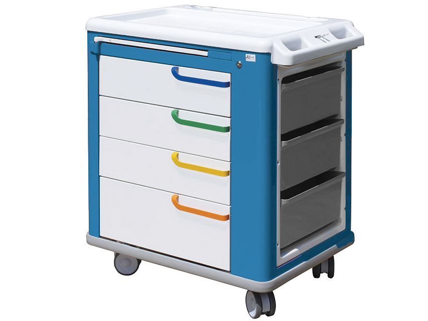 Multifunctional Carucior 65x88xh 100 Cm pentru clinici si unitati medicale