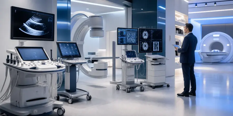 Aparatură selectată pentru aplicația clinică.