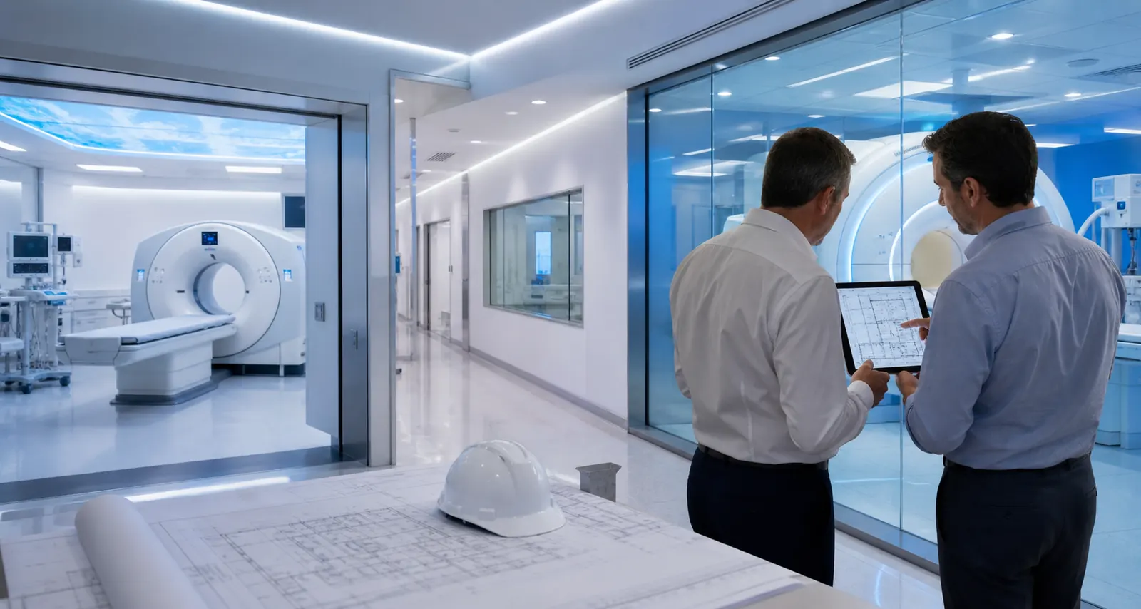 Infrastructura medicala premium cu camere CT si RMN si consultanta tehnica